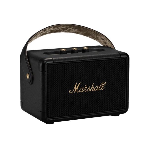 Беспроводная колонка Marshall Kilburn II, Чёрный / Латунь, (Black&Brass)